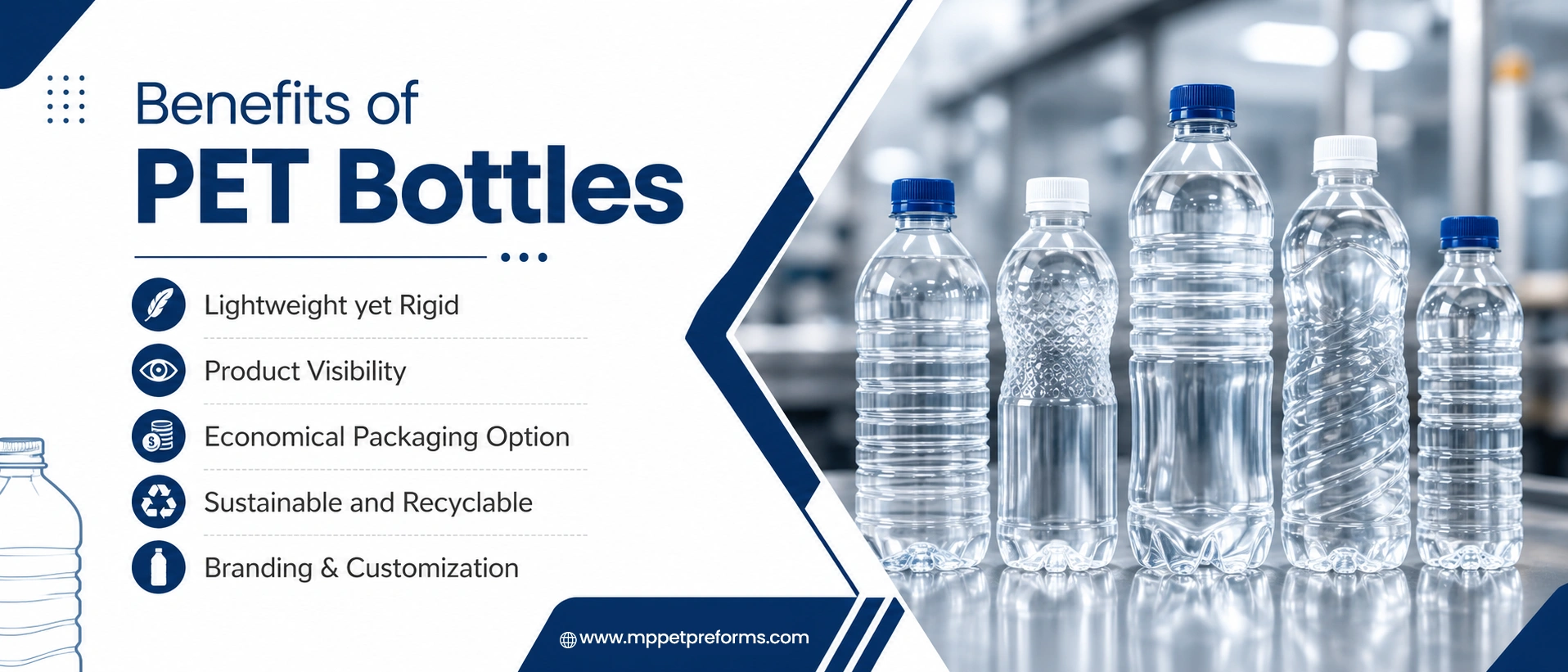 Benefits of PET Bottles for Businesses and Consumers
