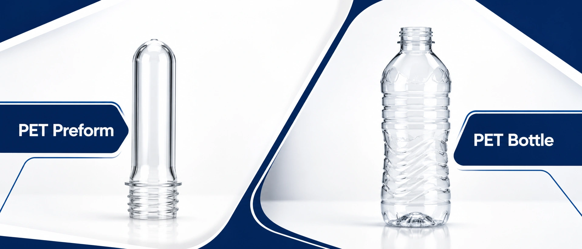 PET Preform vs PET Bottle Key Differences