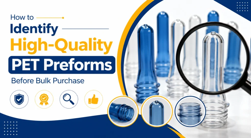 How to Identify High-Quality PET Preforms Before Bulk Purchase